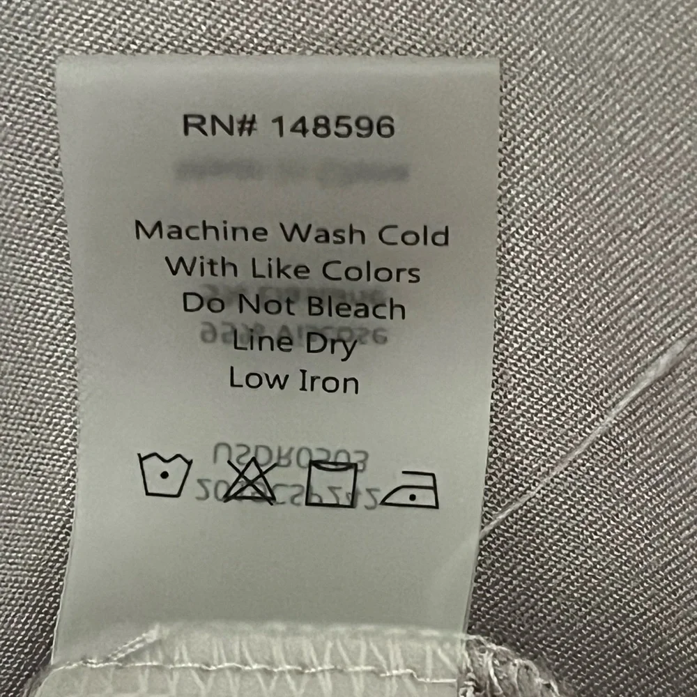 Universal Standards Vesper Polina Dove Gray Drape Dress Workdress NO BELT - Picture 14 of 16